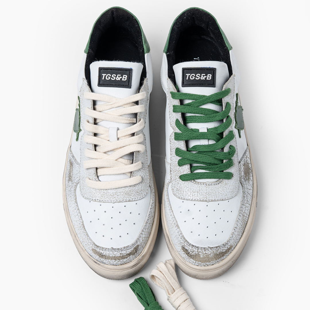 MONKEY WHITE / GREEN / CRACK