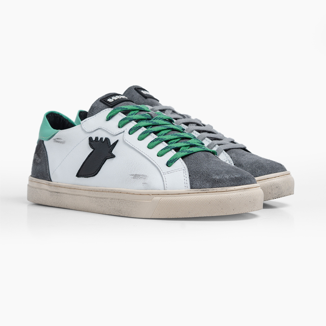 ROOSTER WHITE / GREEN / GREY