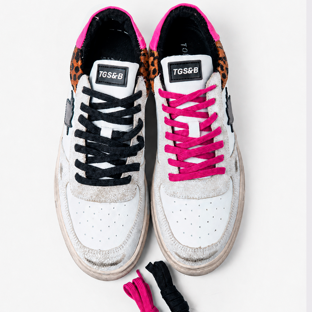 MONKEY WHITE / PINK / LEOPARD