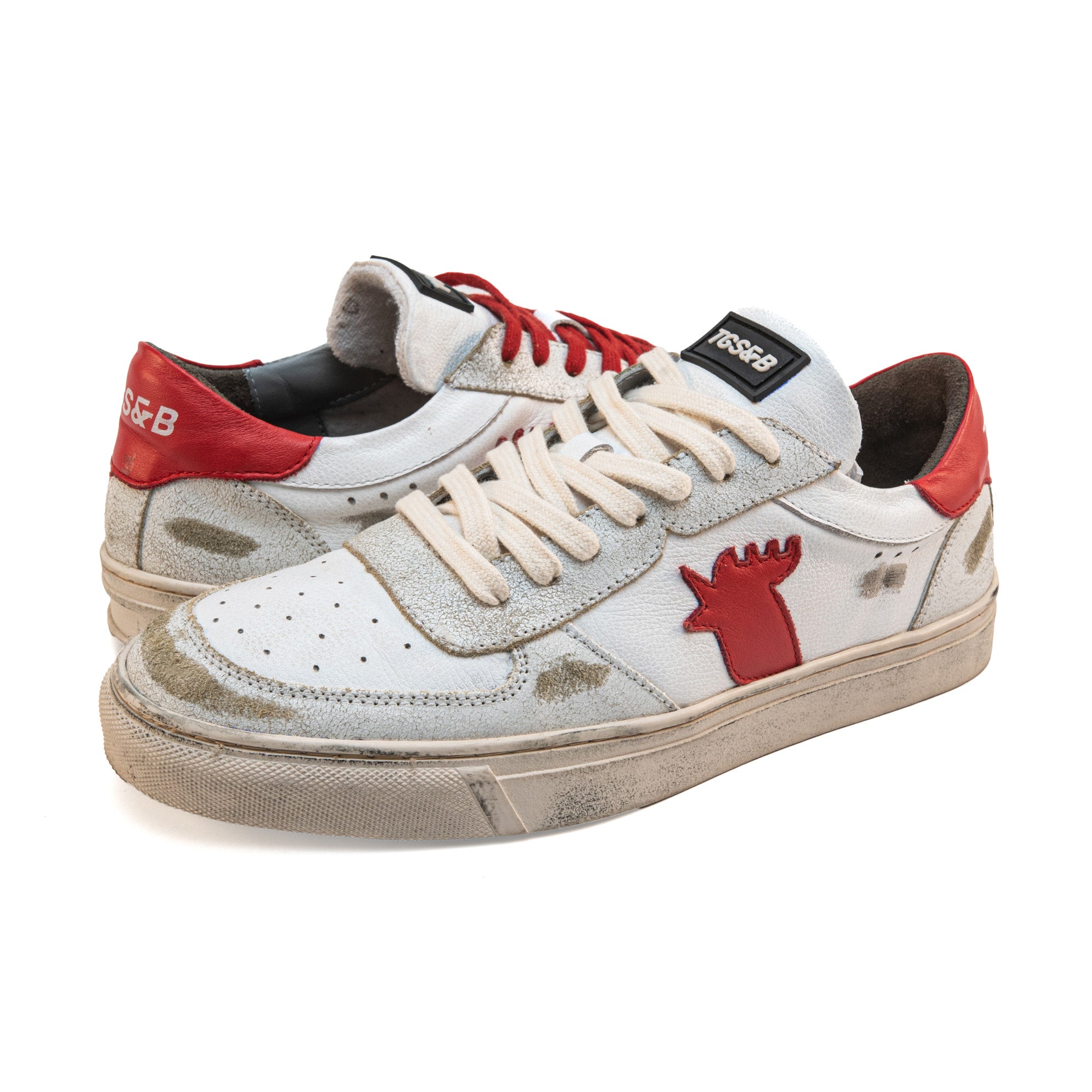 MONKEY WHITE / RED / CRACK
