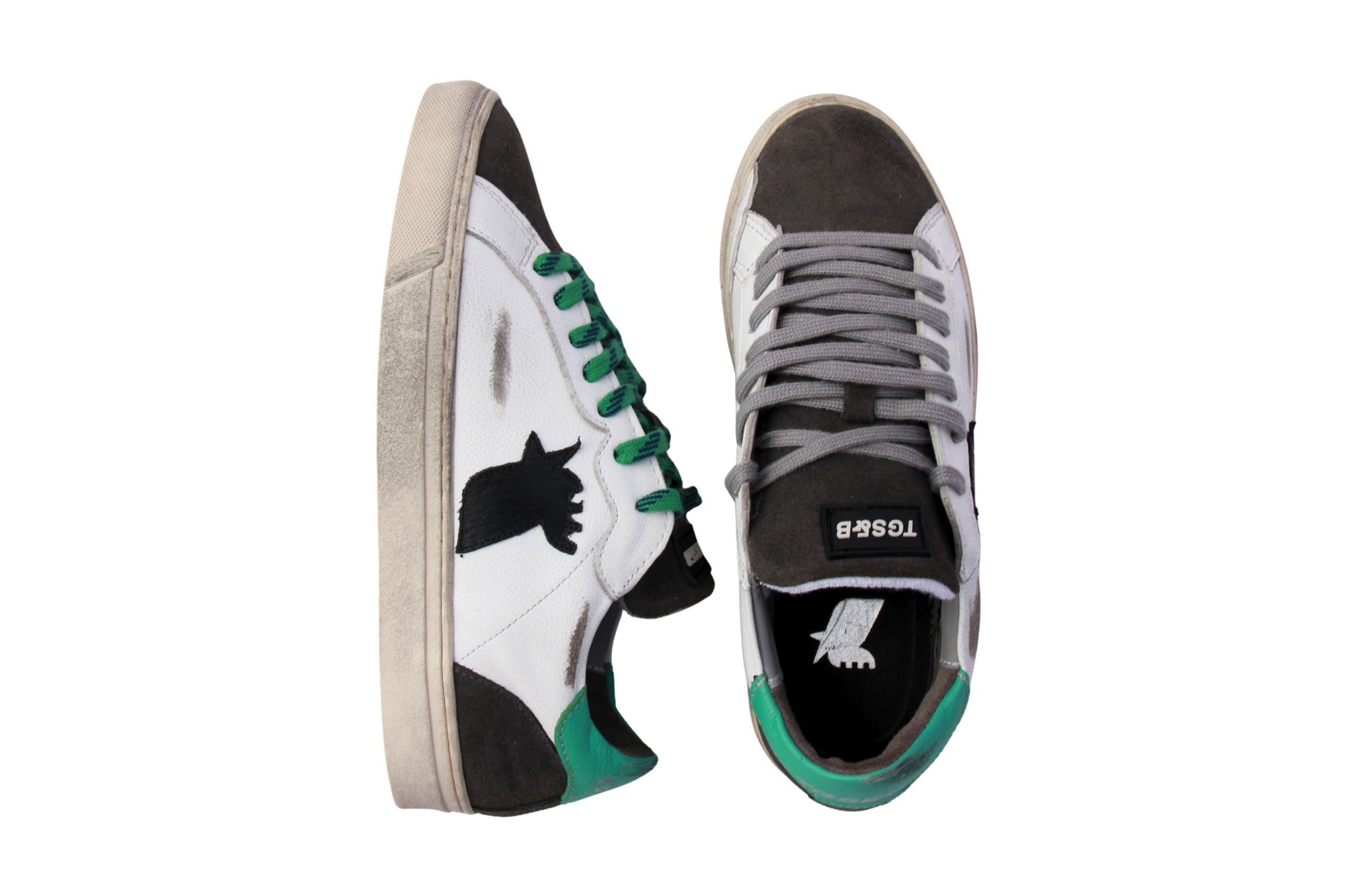 ROOSTER WHITE / GREEN / GREY
